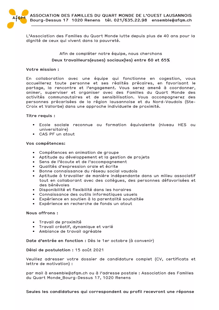 annonce-travail-afqm-travailleurs-sociaux-renens-actualites